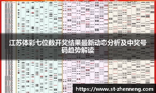 江苏体彩七位数开奖结果最新动态分析及中奖号码趋势解读